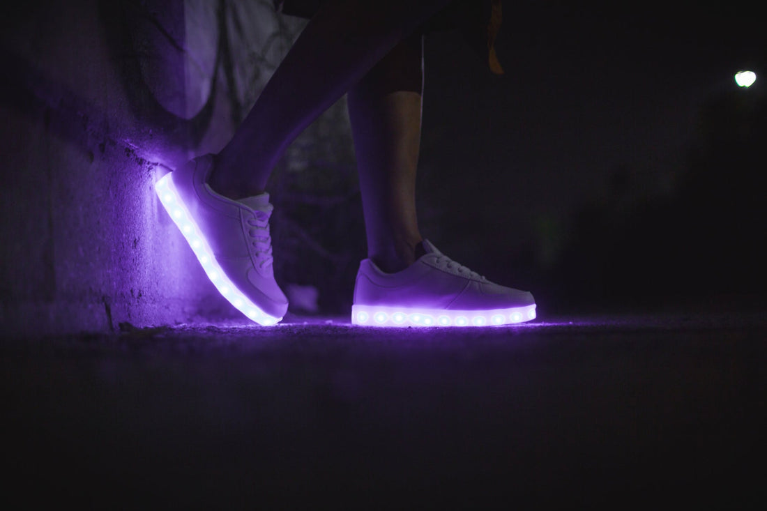 LED shoes are go